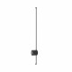 Zewnętrzny kinkiet ORLA LED M 20W 3000K 1300lm wys.97cm IP54 | Czarny 11550