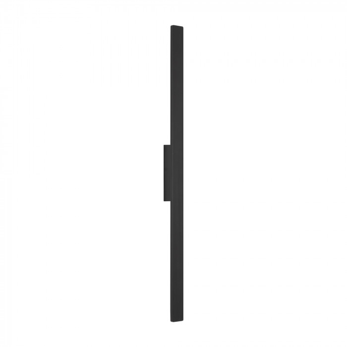 Zewnętrzny kinkiet DEMI LED M 18W 3000K 1200lm wys.100cm szer.5.2cm IP54 | Czarny 11555