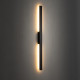 Zewnętrzny kinkiet DEMI LED M 18W 3000K 1200lm wys.100cm szer.5.2cm IP54 | Czarny 11555