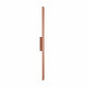 Zewnętrzny kinkiet DEMI LED M 18W 3000K 1200lm wys.100cm szer.5.2cm IP54 | Brick red 11557