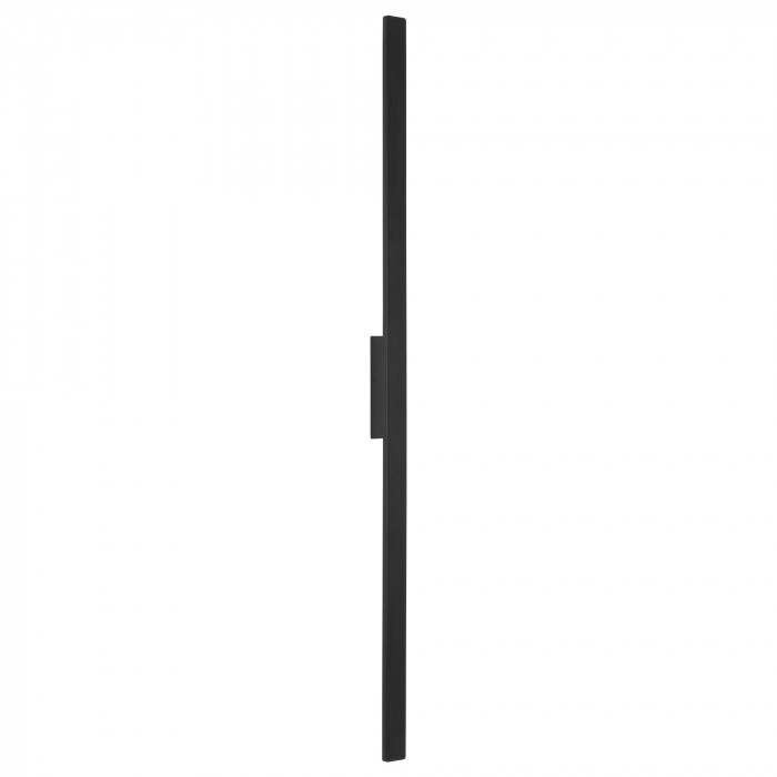 Zewnętrzny kinkiet DEMI LED L 24W 3000K 1500lm wys.144cm szer.5.2cm IP54 | Czarny 11558