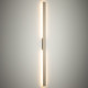 Zewnętrzny kinkiet DEMI LED L 24W 3000K 1500lm wys.144cm szer.5.2cm IP54 | Sand 11560