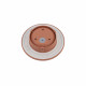 Zewnętrzny kinkiet ARIA LED S 6W 3000K 370lm szer.13.5cm IP54 | Brick red 11564