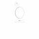 Zewnętrzny Kinkiet ARIA LED XL 15W 3000K 1100lm szer.30cm IP54 | Brick red 11574