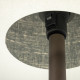 Lampa podłogowa AMARELA E27 wys.163cm szer.46cm kabel200cm | Czarny melanż 11663