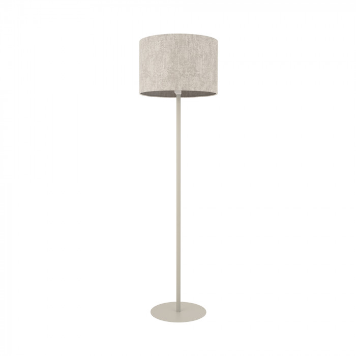 Lampa podłogowa CEDRO E27 wys.163cm szer.46cm kabel200cm | Beż 11667