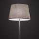 Lampa podłogowa TUTOIA E27 wys.163cm szer.46cm kabel200cm | Beż-Silk gray 11683
