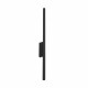 Kinkiet LASER WALL 2xG9 wys.78cm szer.2.5cm | Czarny 11812