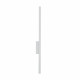 Kinkiet LASER WALL 2xG9 wys.78cm szer.2.5cm | Biały 11813