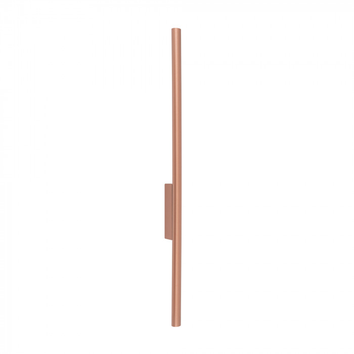 Kinkiet LASER WALL 2xG9 wys.78cm szer.2.5cm | Satynowa miedź 11815