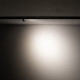 SPOT LED 1W 3000K 65lm szer.5.7cm wys.3.8cm do szynoprzewodów NANO-LVM | Czarny 11712