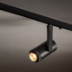 SPOT ZOOM LED 7W 3000K 300lm szer.5.7cm wys.14.5cm do szynoprzewodów NANO-LVM | Czarny 11715