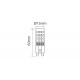Żarówka Led G9 4W zimna 6000K 350lm 220-240V