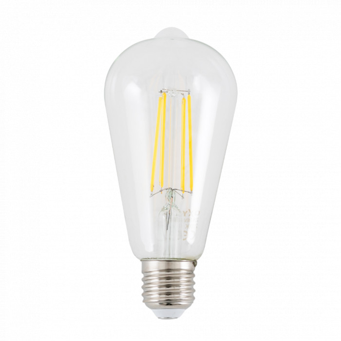 Żarówka FILAMENT LED E27 8W ciepła 2700K ST64 łezka