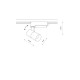 Spot TINOS LED wys. 10cm 7W barwa ciepłą 3000K do szyn PROFILE | biały 10372