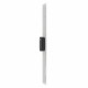 Zewnętrzny kinkiet ISLA LED 22W 3000K 1200lm wys.100cm szer.8.5cm IP54 | Czarny 11553