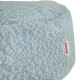 Pufa Podnóżek „Snowy Blue” – przytulny zimowy błękit