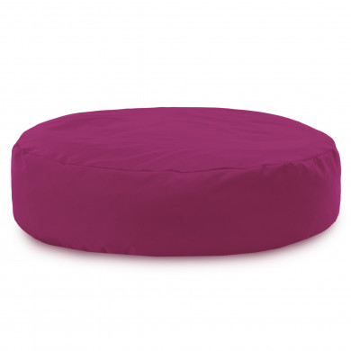Fuksja Poducha Okrągła Nylon