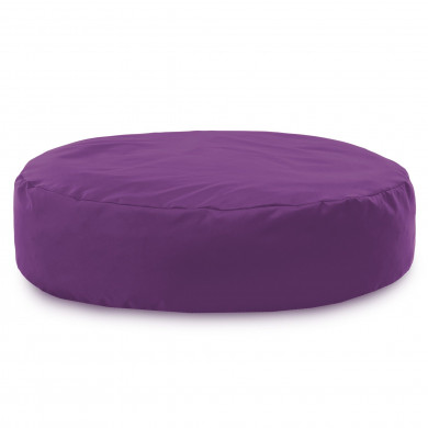 Fioletowa Poducha Okrągła Nylon