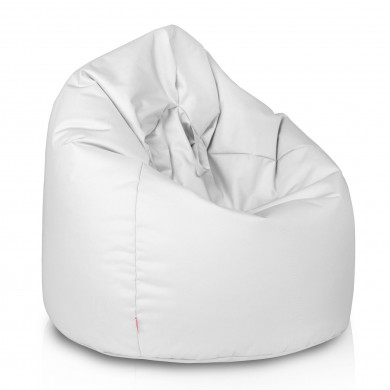 Biała Pufa Worek Sako Dla Dziecka Nylon Outdoor