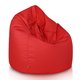 Czerwona Pufa Worek Sako Nylon Outdoor