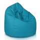 Niebieska Pufa Worek Sako Nylon Outdoor
