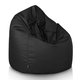 Czarna Pufa Worek Sako Nylon Outdoor
