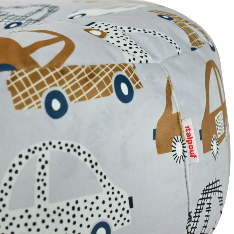 Pufa Podnóżek Okrągły - Premium Prints – widok 73