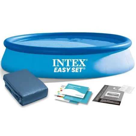 Basen ogrodowy rozporowy 366 x 76, zestaw 2w1 INTEX 28130, idealny na lato