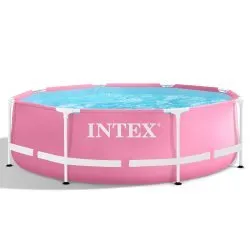 Basen stelażowy INTEX 28290 244 x 76 cm dla dzieci i dorosłych w ogrodzie