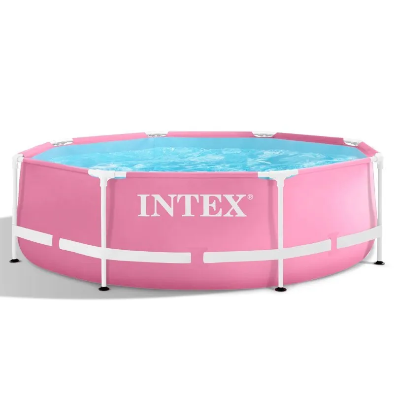 Basen stelażowy INTEX 28290 244 x 76 cm dla dzieci i dorosłych w ogrodzie