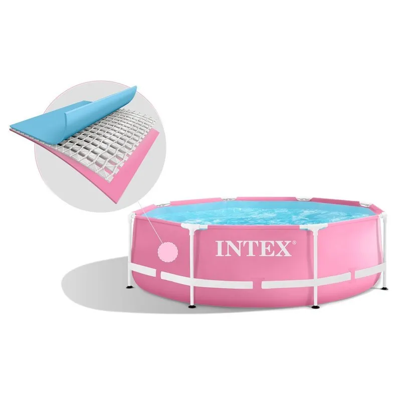 Stelażowy basen INTEX 28290 244 x 76 cm do letnich przyjęć w ogrodzie