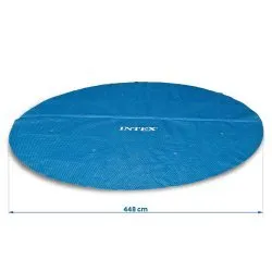 Pokrywa do basenu 457 cm, świetna do ochrony basenu przed zanieczyszczeniami