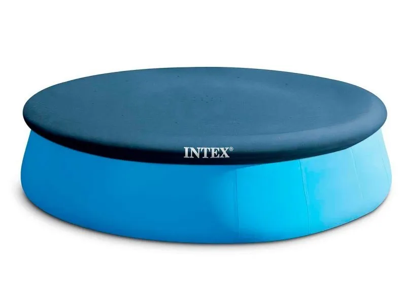 Stylowa pokrywa do basenu Easy Set 396 cm INTEX 28026, idealna na lato