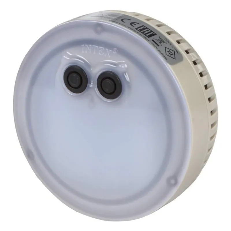 Multikolorowa lampa do SPA INTEX 28503, stylowy dodatek do ogrodu