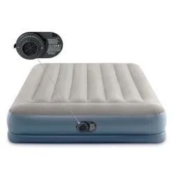 Materac INTEX 64118 z wbudowaną pompką, doskonały do użytku na świeżym powietrzu