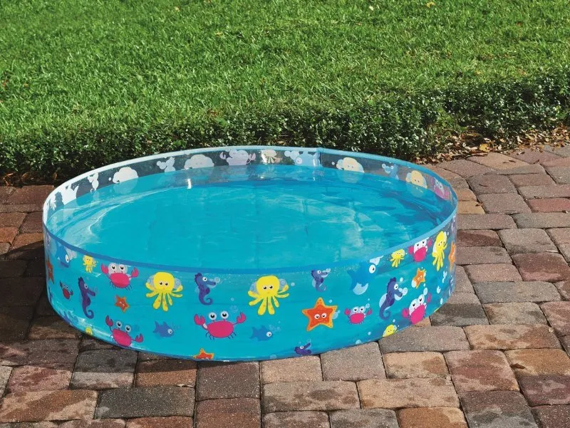 Idealny basen do ogrodu 122 x 25 cm, doskonały na letnie dni dla dzieci