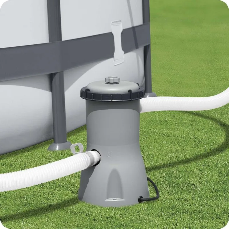 Pompa filtrująca Bestway 58386GS 3028L/h, niezbędna do utrzymania basenu w czystości