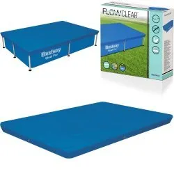 Pokrywa prostokątna 224 x 154 cm do basenu Bestway 58103, trwała i wodoodporna