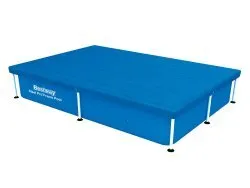 Wysokiej jakości materiał pokrywy basenowej 224 x 154 cm Bestway 58103, odporna na warunki atmosferyczne