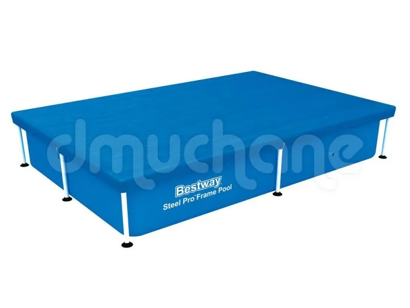 Praktyczna pokrywa do basenu 224 x 154 cm Bestway 58103, świetna do użytku w ogrodzie