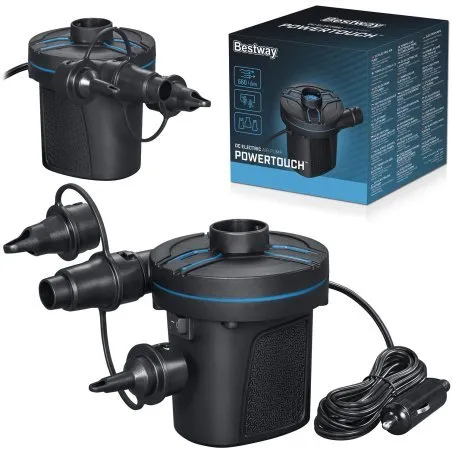 Pompka elektryczna Bestway 62257, 12 V, idealna do basenów i materacy