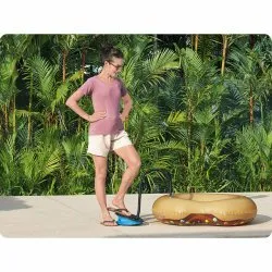 Pompka nożna 28 x 19 cm, idealna do użytku w ogrodzie i na plaży
