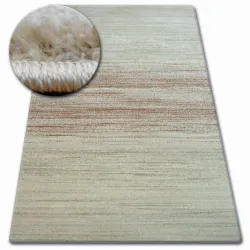 Dywan SHADOW 8622 w kolorze rdzy i kremu, nowoczesny dywan do salonu