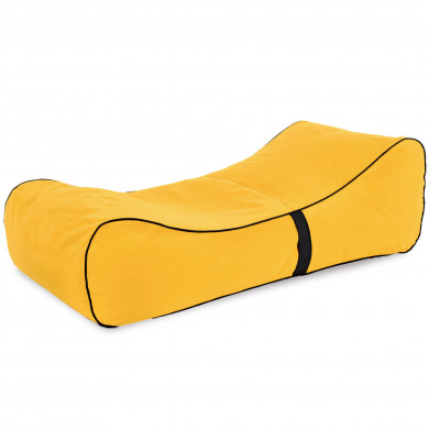 Żółta Pufa Lounge Sole Plusz