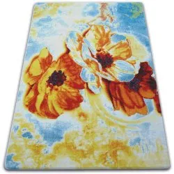 Dywan PAINT - F516 w kolorze kremowym, nowoczesny dywan do salonu