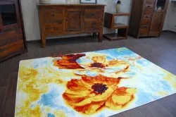 Nowoczesny dywan PAINT - F516, miękki i przyjemny w dotyku materiał