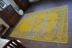 Stylowy dywan Vintage Rozeta 22206/025, świetny wybór do ogrodu lub na taras