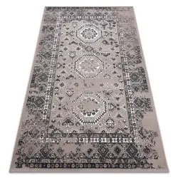 Dywan vintage beżowy klasyczny, elegancki dywan do salonu