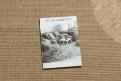 Stylowy dywan sizalowy Floorlux 20078 w odcieniach maïs i kawy